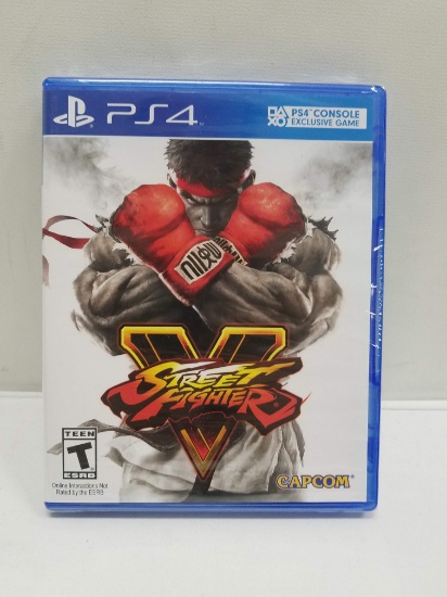 PS4 Street Fighter V - Sealed - New