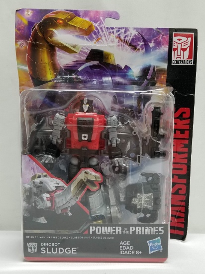 Transformers Power of the Primes Dinobot "Sludge" - New (Squished packaging)