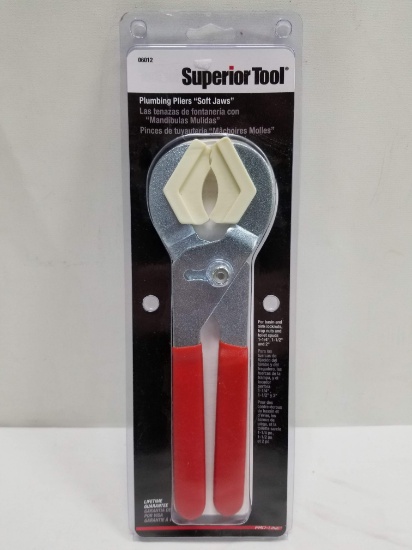 Superior Tool - Plumbing Pliers "Soft Jaws" - New