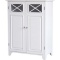 Wall Cabinet - 2 Doors, White - Some Minor Scuffs, Missing 2 Knobs, Otherwise Complete