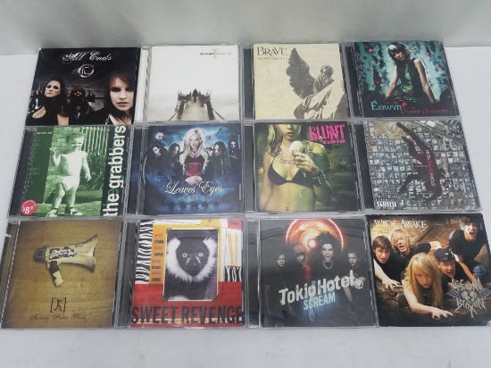 12 Music CDs Modern Rock: All Ends -to- Tokio Hotel