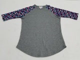 LuLaRoe Kids Sloan Shirt, Size 8, Excellent Used Condition. No rips, tears, stains, or pilling