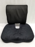 Office Chair Support Cushions: Back, Bottom - Open Box, New
