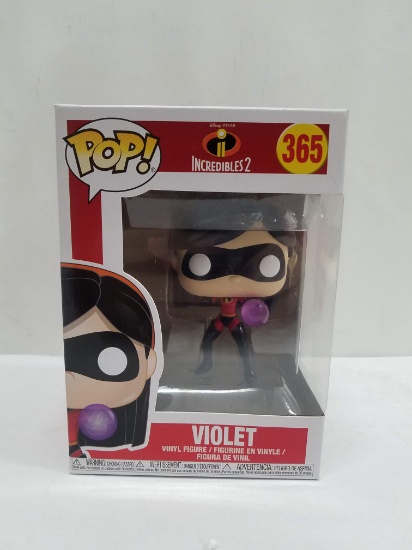 Funko Pop! Incredibles 2 #365 Violet Vinyl Figure - New