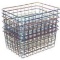 Wire Organization Baskets (3 Pair, 6 Total) - Iridescent Color - New