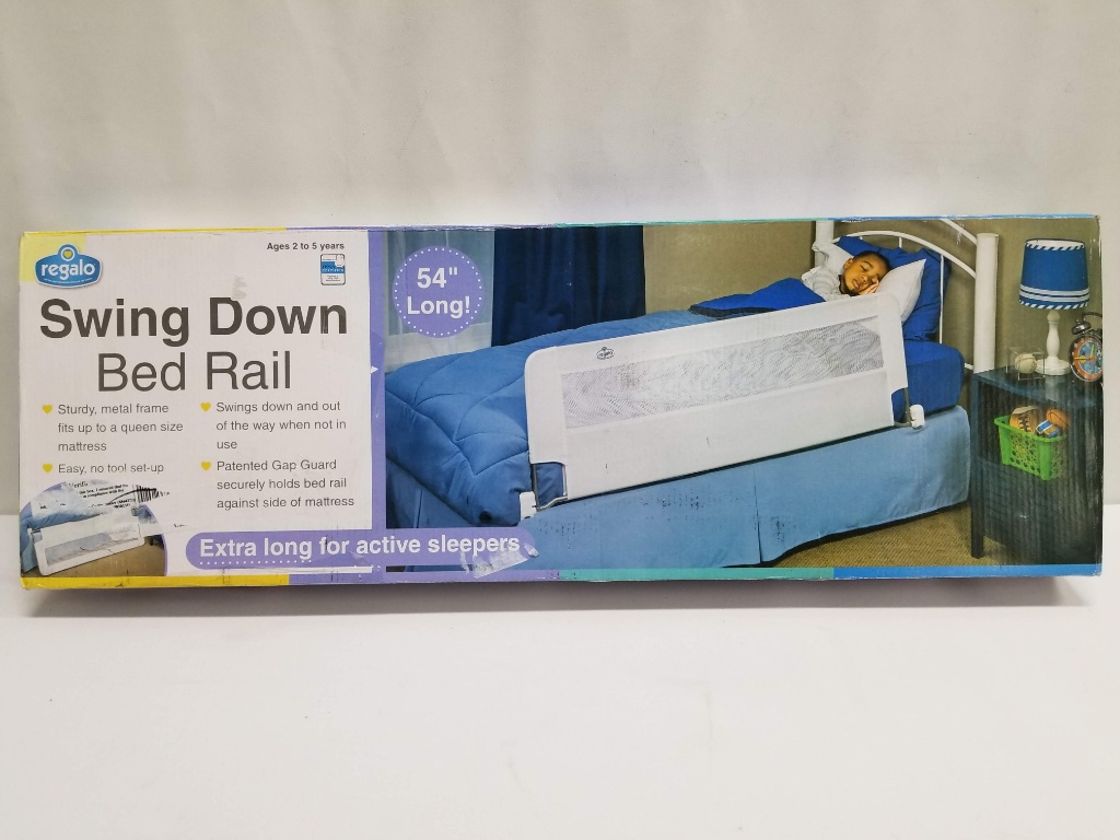 Lot Regalo Extra Long Swing Down Bed Rail New Proxibid