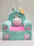 Sweet Seats Character Kids' Chair - Mint Green & Pink Unicorn - New
