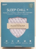 Sleep Chill+ Standard/Queen Pillow Protector - Open Box, New