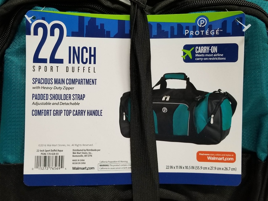 protege 22 duffel