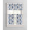 BH&G Curtains, White with Blue & Gray Damask, Set of 2, 60