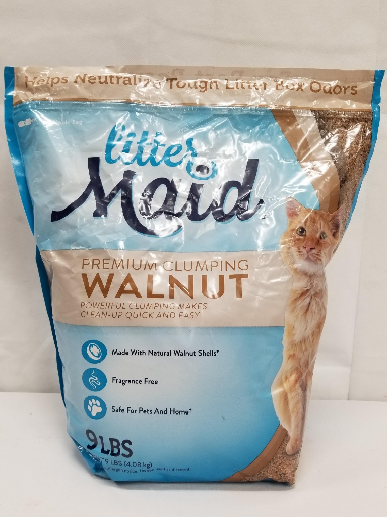littermaid walnut cat litter