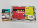 Packing Tape: Seal-It Roll and Dispenser, 6 Pack Scotch Packaging Tape - New