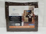 3-Piece Reversible Furniture Cover - Recliner Protector - New