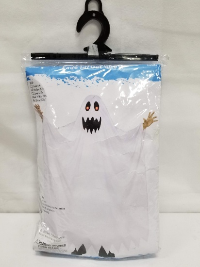 Kid's Fade In/Out Ghost Costume - Medium (Size 8-10) - New