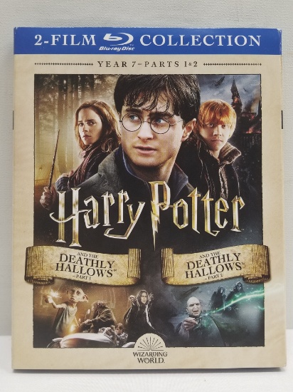Harry Potter and the Deathly Hollows Parts 1 & 2 - Blu-Ray, PG-13 - New