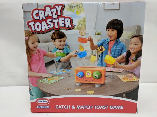 Crazy Toaster Game, Litttle Tikes, Age 4+, 2-4 players - New