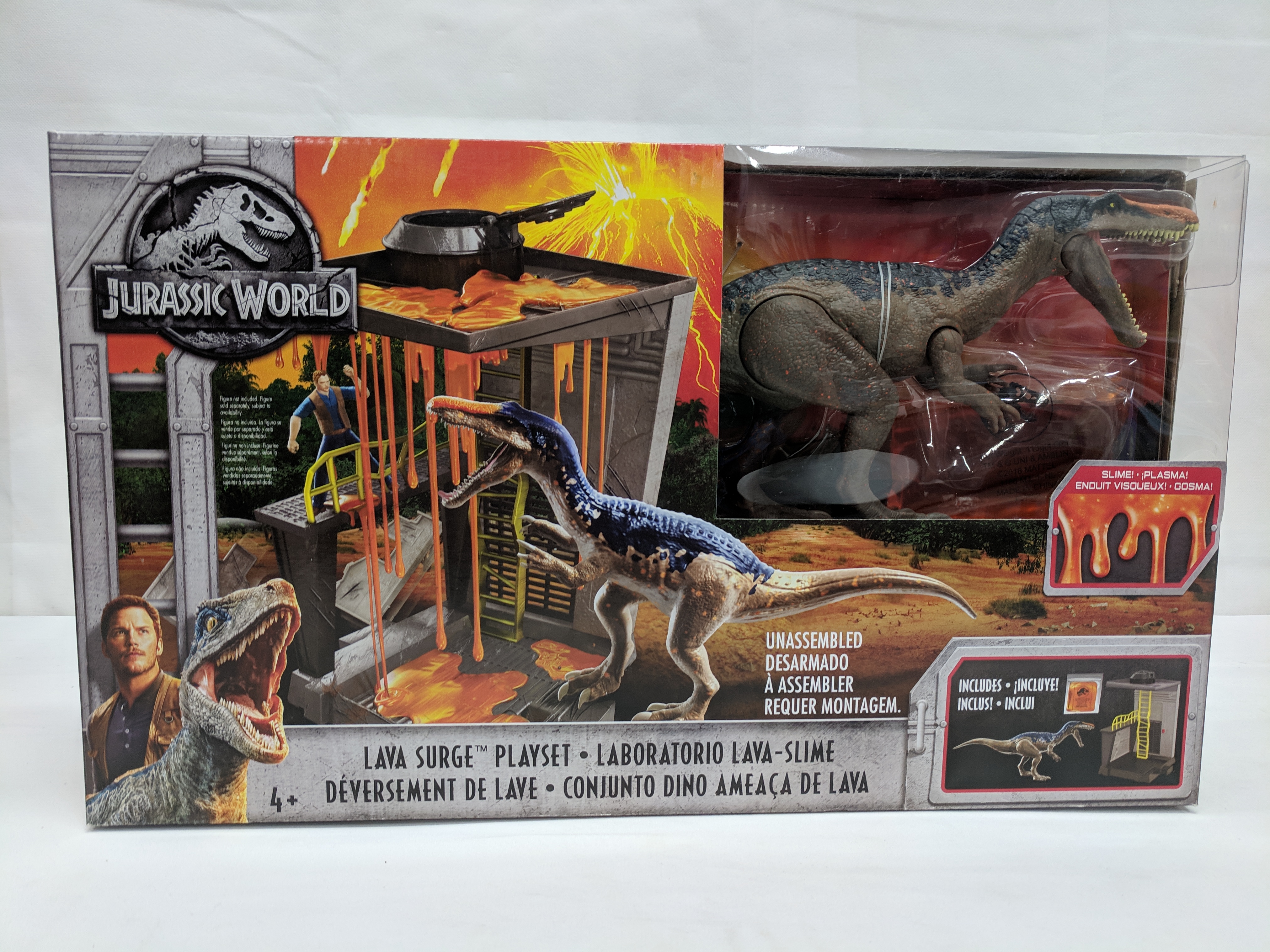 Lava surge playset jurassic cheap world