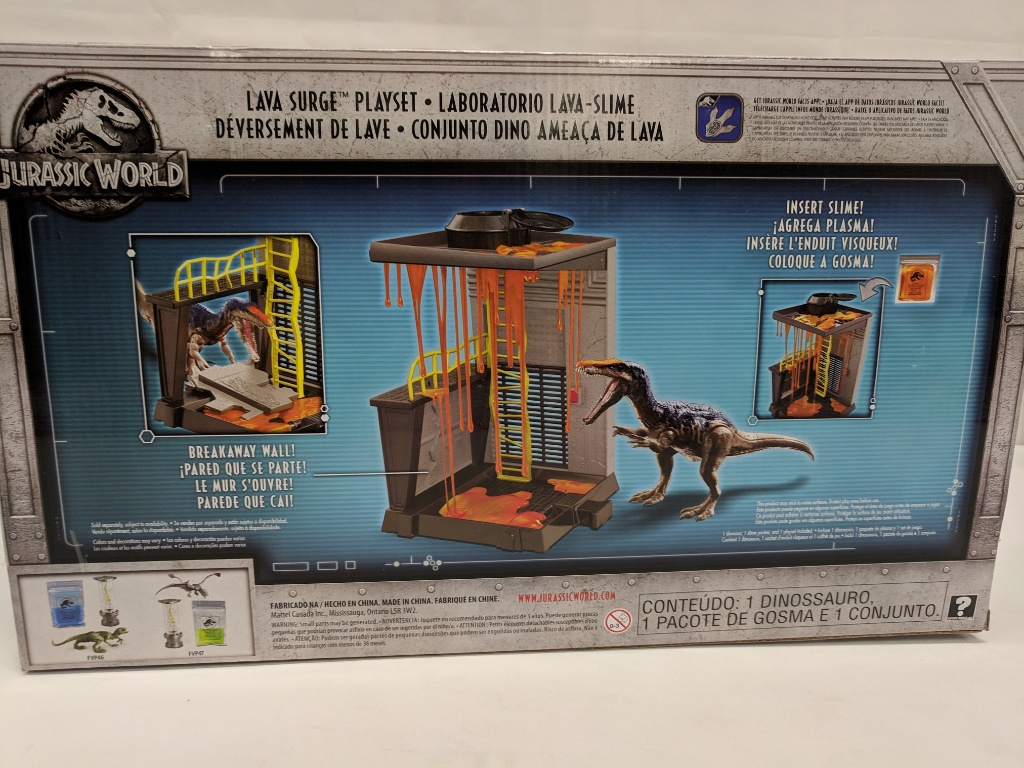 lava surge playset