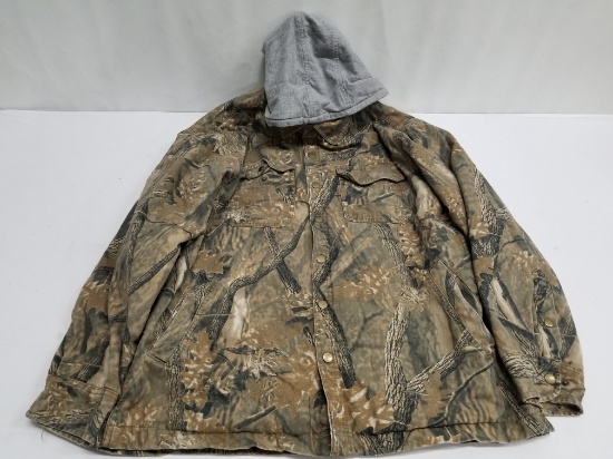 Faded Glory Sweatshirt Hooded Camo Jacket - Men's M (38-40)