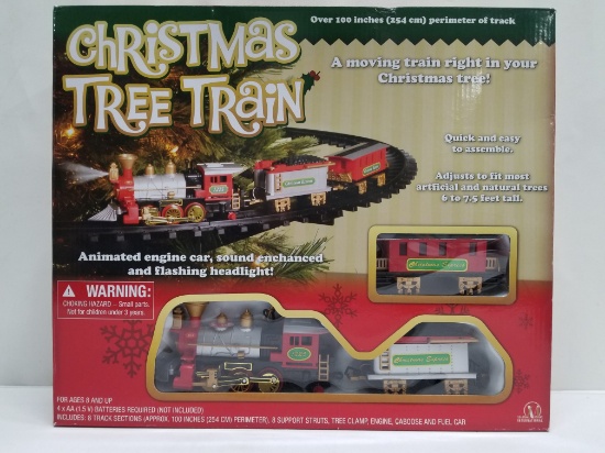 Christmas Tree Train: A Moving Train Right in Your Christmas Tree! - Complete - New