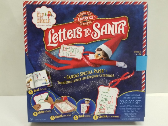Elf on the Shelf "Letters to Santa" 22-Piece Set - New