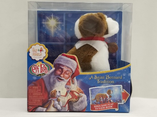 Elf on the Shelf Elf Pets "A Saint Bernard Tradition" - New
