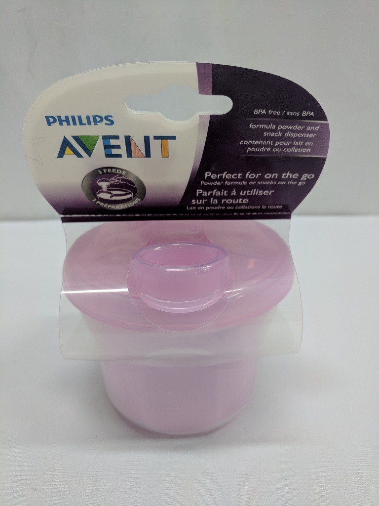 avent formula dispenser pink