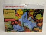 Spiral Vegetable Slicer, No Electric Power Needed, Box Damaged - New