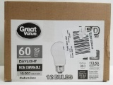 Great Value Lightbulbs (Qty 12) - Non Dimmable, 