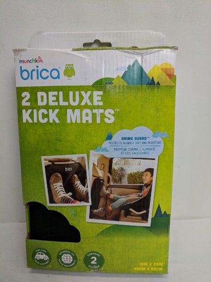 Munchkin Brica 2 Deluxe Kick Mats Damaged Box - New