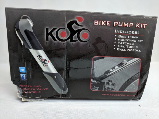 Bike Pump Kit, Kolo Sports, Warehouse Damage Box, New