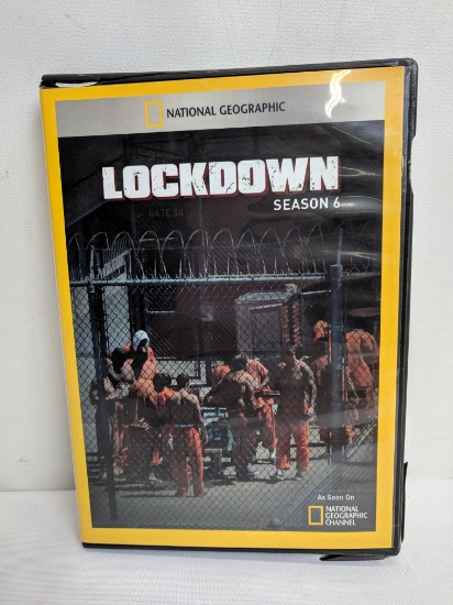 Lockdown, Season 6, DVD, National Geographic, Case Damaged