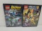 2 Lego DVD's, Nexo Knights Season One & Batman the Movie DC Super Heroes Unite
