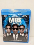 MIB Men in Black Blu-Ray + DVD, Rated PG-13, Case Broken, Disc New