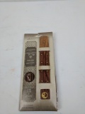 Sandalwood Incense Sticks with Wooden Incense Holder, 100 Sticks