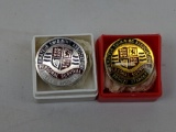 Amateur Swimming Association Personal Survival Pins, Silver & Bronze