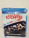 Let's Be Cops Blu-Ray + Digital HD, Rated R, Case Broken, New Disc