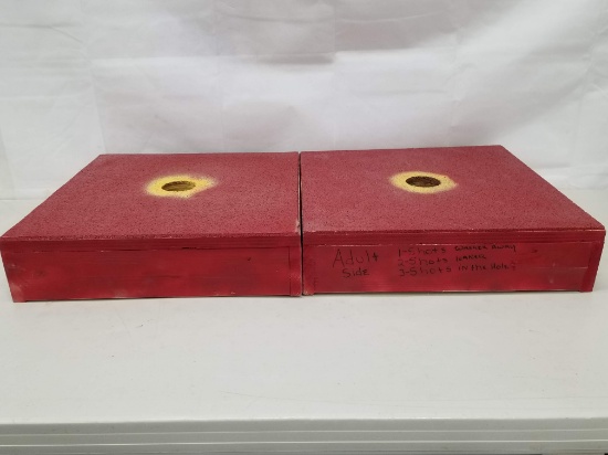 Washer Toss Bases with Adult Game Side Rules