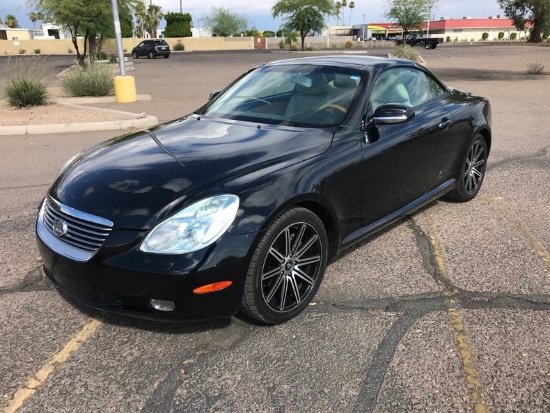 2002 Lexus SC430 Retractable Convertible