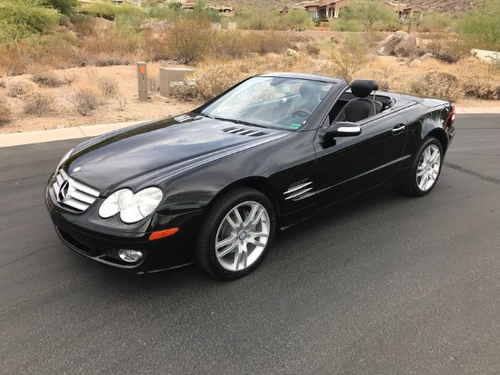 2008 Mercedes-Benz SL550 Retractable Hardtop