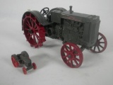 Ertl Case Tractor 1/16 Scale w/Identical 1/32 Scale Tractor