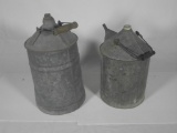Galvanized Oil Cans - 2