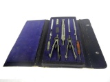 Drafting Tool Set w/Leather Pouch