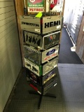 License Plate Display Stand w/Plates
