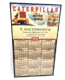Vintage Caterpillar Calendar