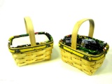 Longaberger John Deere Collectible Picnic Baskets - 2