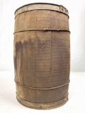 Small Wooden Barrel