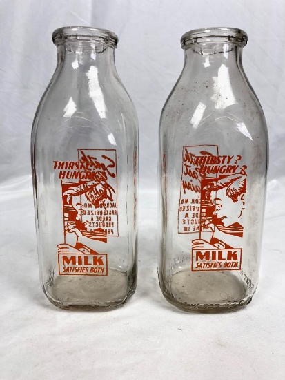 Glass Milk Bottles: South East Dairy of Jackson, MO - 2