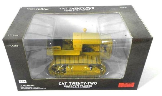 Norscot Caterpillar Twenty-Two Track Type Tractor 1:16 Scale Model, New in Box