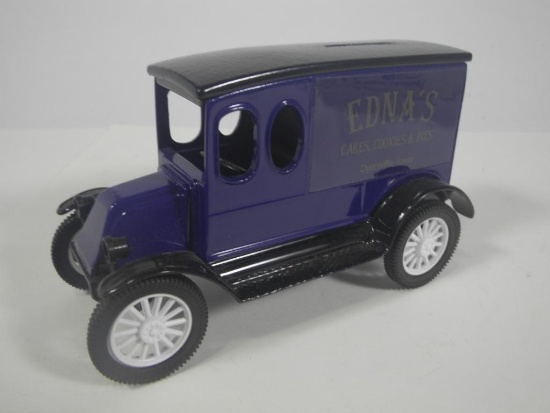 Scale Models 1920 Edna's Die-Cast Truck Bank w/Box